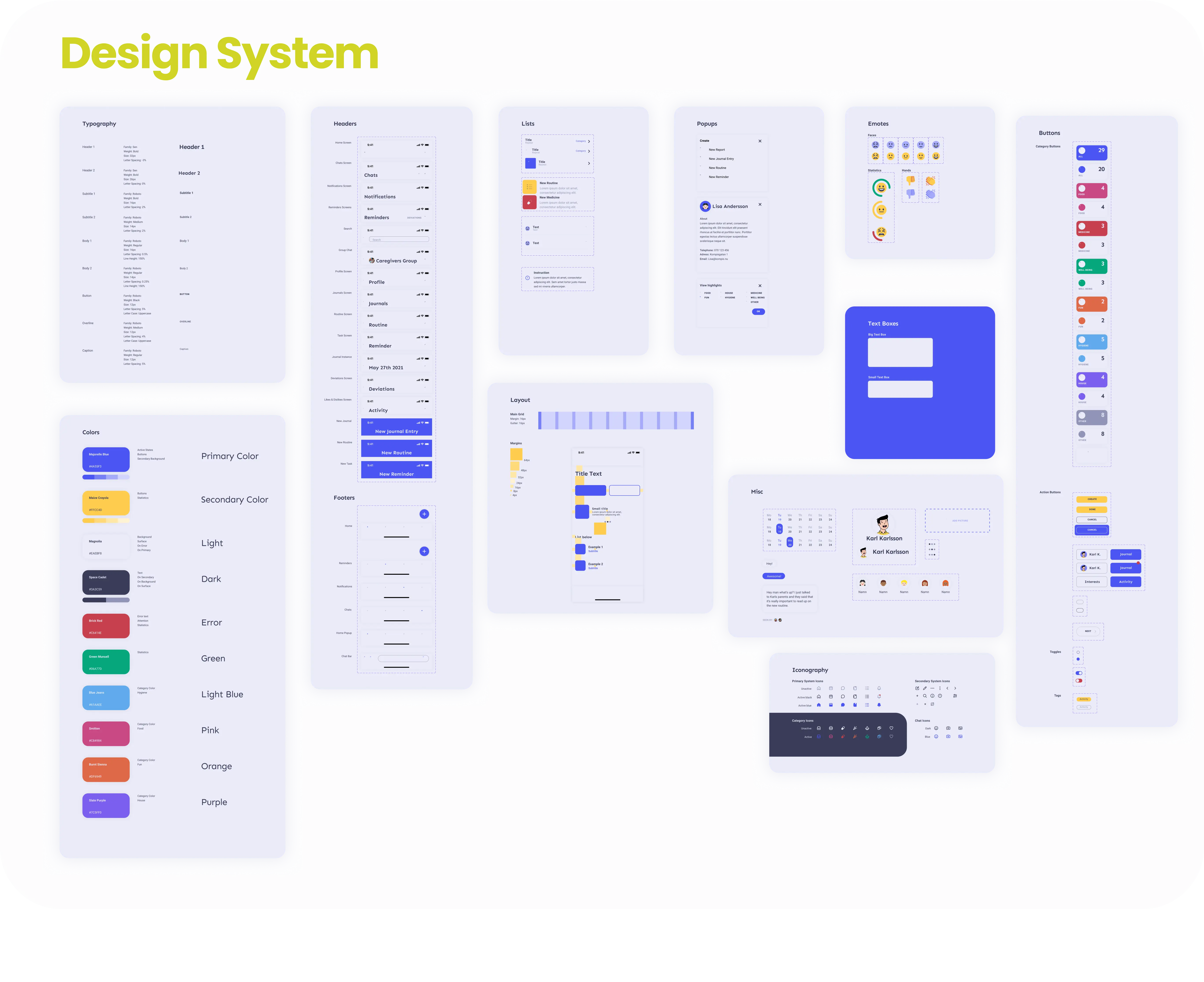 Bambi design system