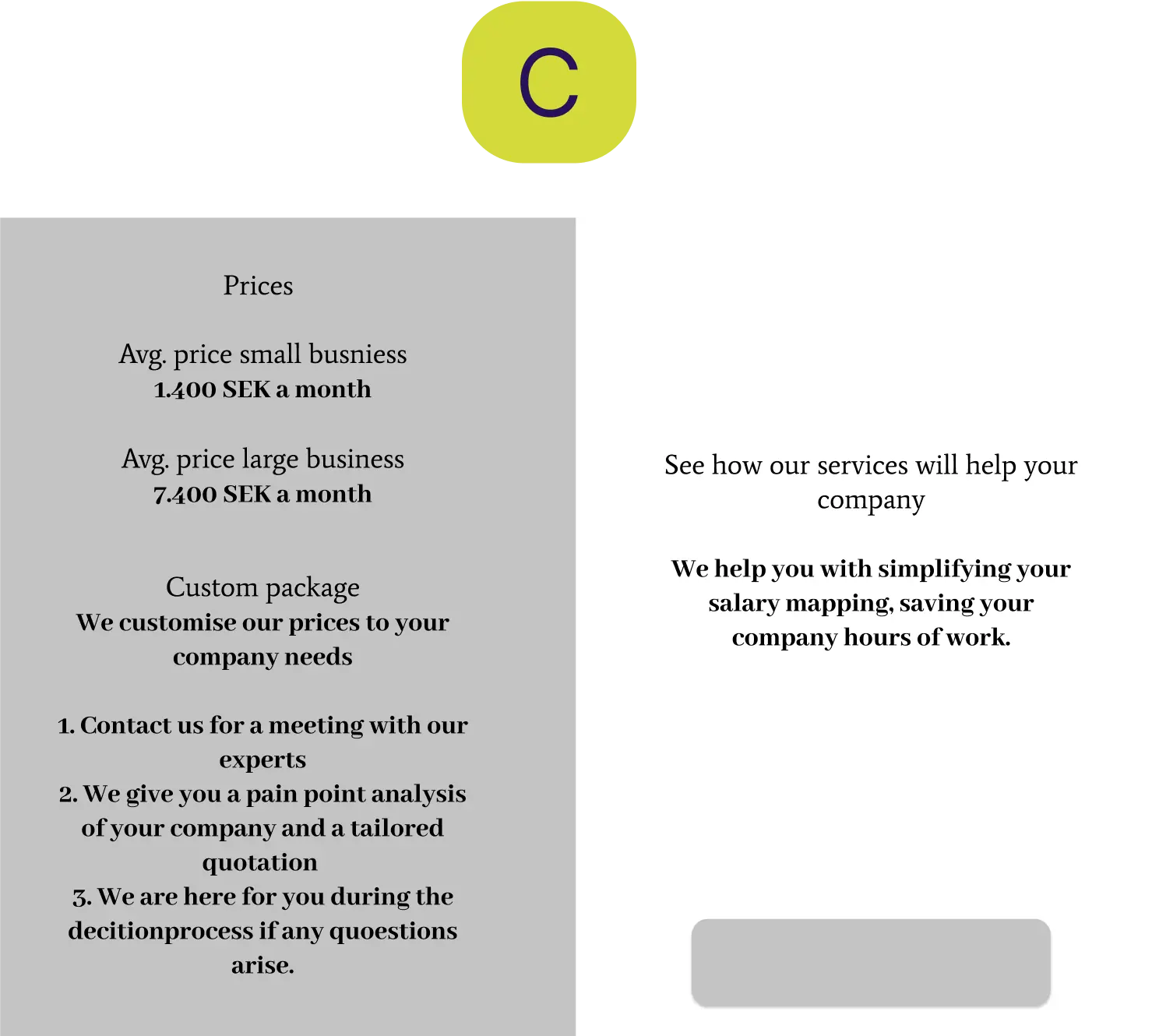 Sysarb price transparency C